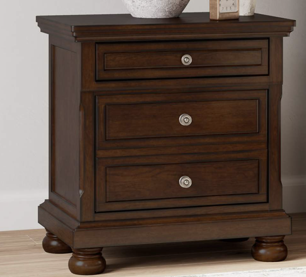 New Porter Nightstand - Single Item - Bedroom Furniture - Action Home Furniture