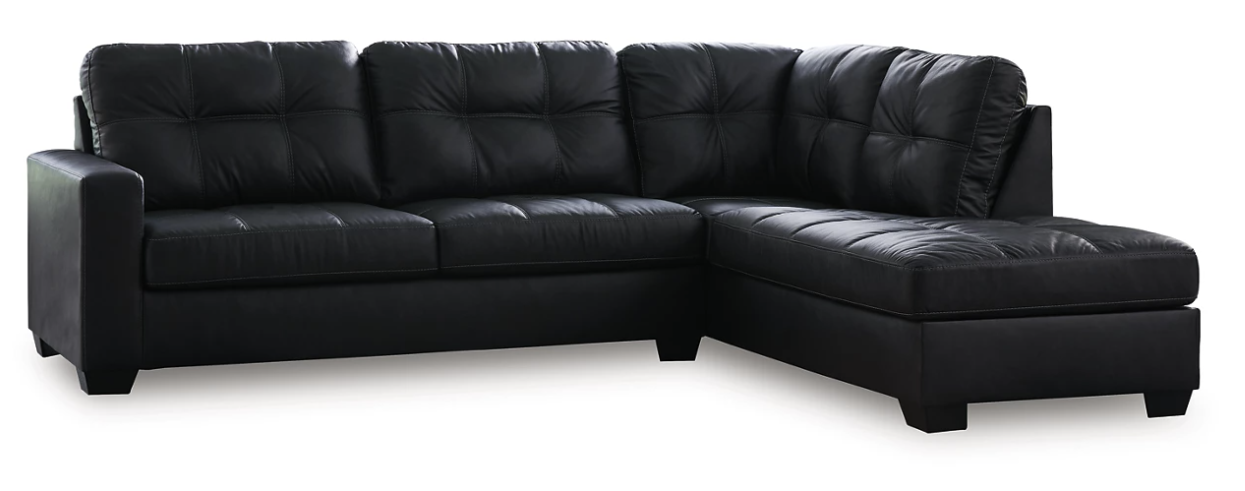 New Barlin Mills 2-Piece RAF Sectional Sofa - Living Room Furniture - Action Home Furniture