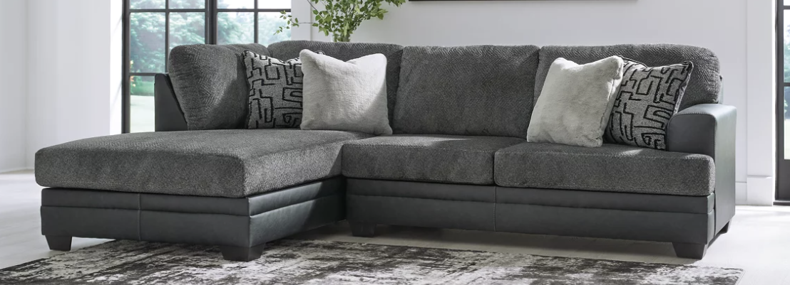 New Brixley Pier 2pc LAF Sectional Sofa with Chaise - Living Room Furniture - Action Home Furniture