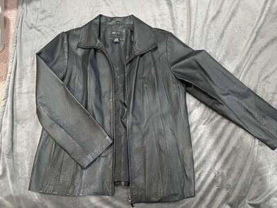 Women’s Leather Coat East 5th Size XL