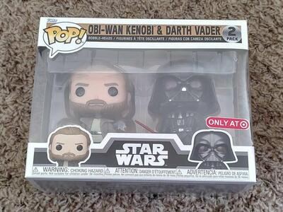 New Obi Wan and Darth Vader Funko Pop