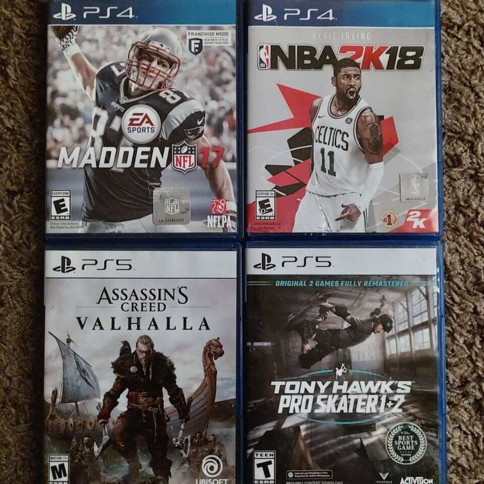 PS4/PS5 games (pre-owned)
