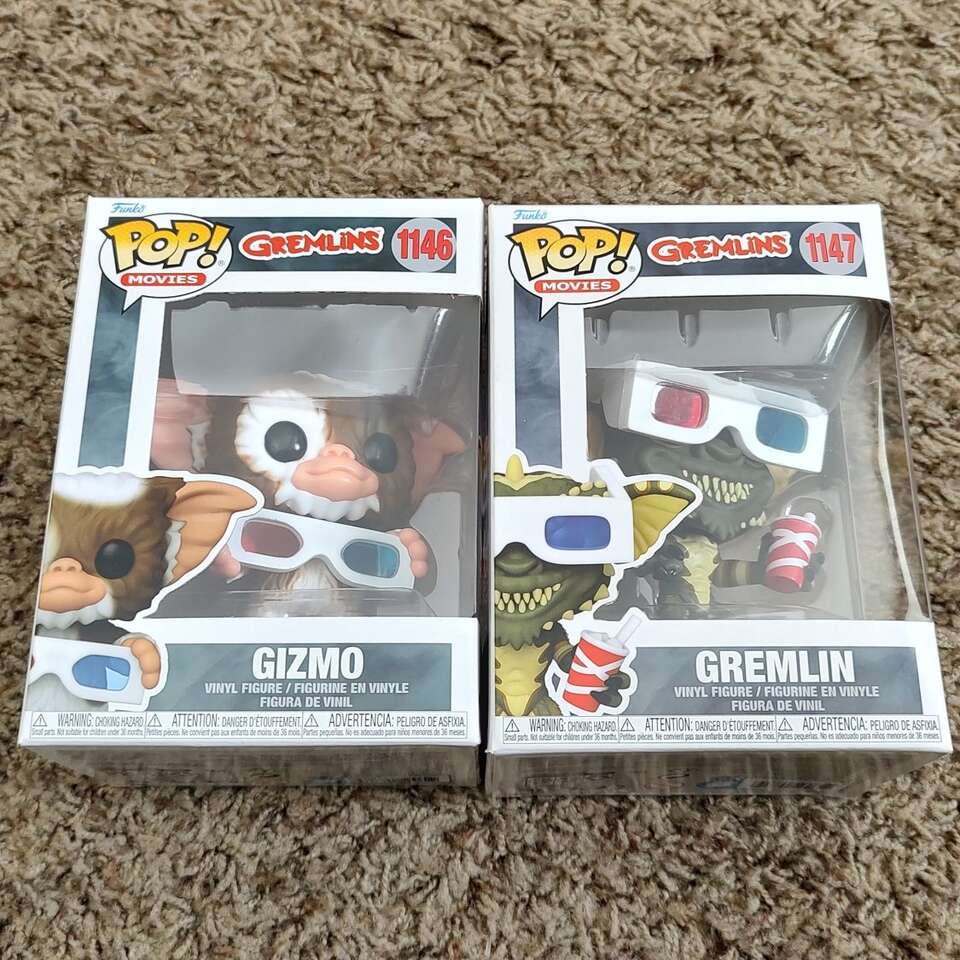 New Funko Pop Gremlins Gizmo/Spike