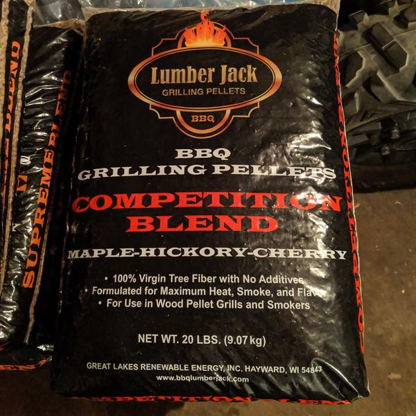 LumberJack wood smoker BBQ pellets, Traeger, Camp Chef