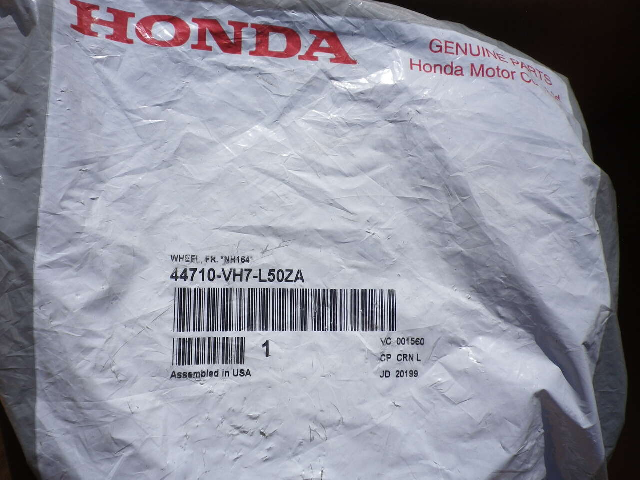 Honda lawn mower wheels