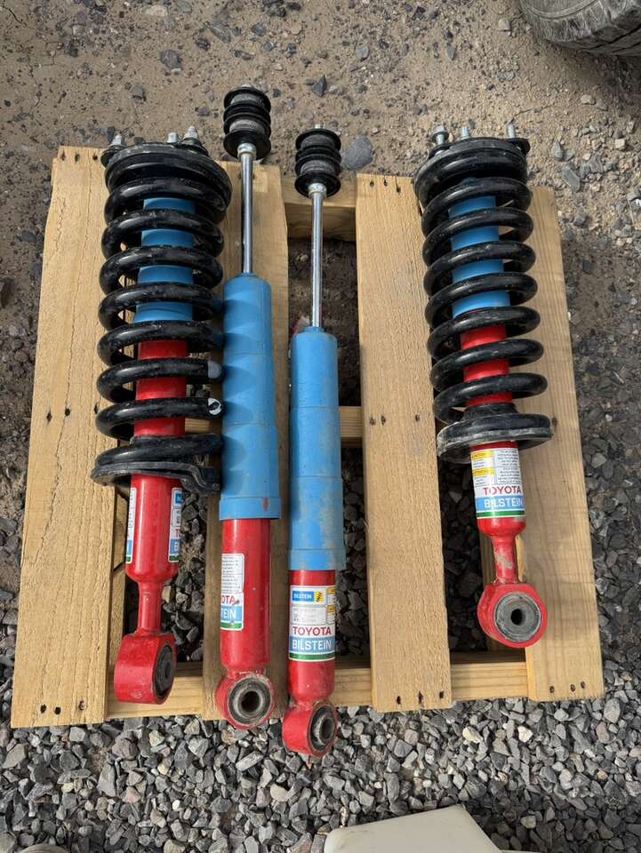 Bilstein Shocks and Struts Set from 2025 Tundra