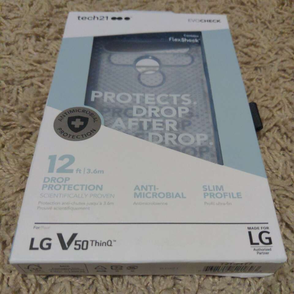 UNOPENED $40 tech21 Case LG V50 ThinQ 12ft Drop!