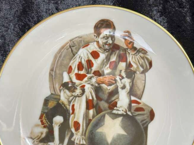 Norman Rockwell Collector Plate ~"The Under Study"~