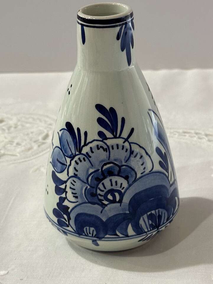 Delft Blue Vase ~ Hand Painted ~ From Holland