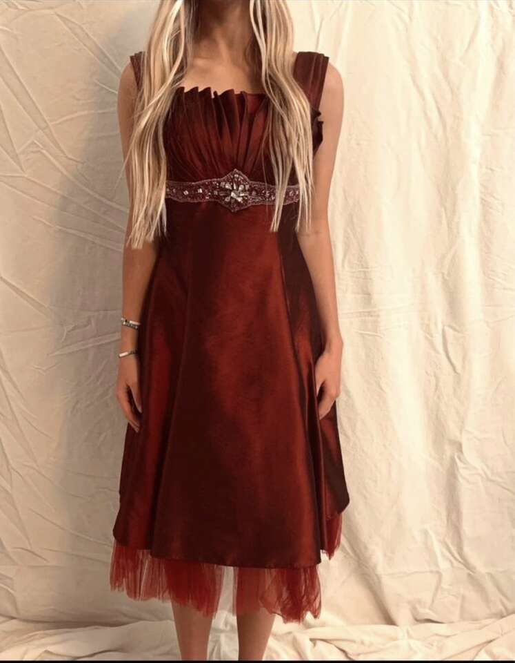 Red Mini Dance Dress