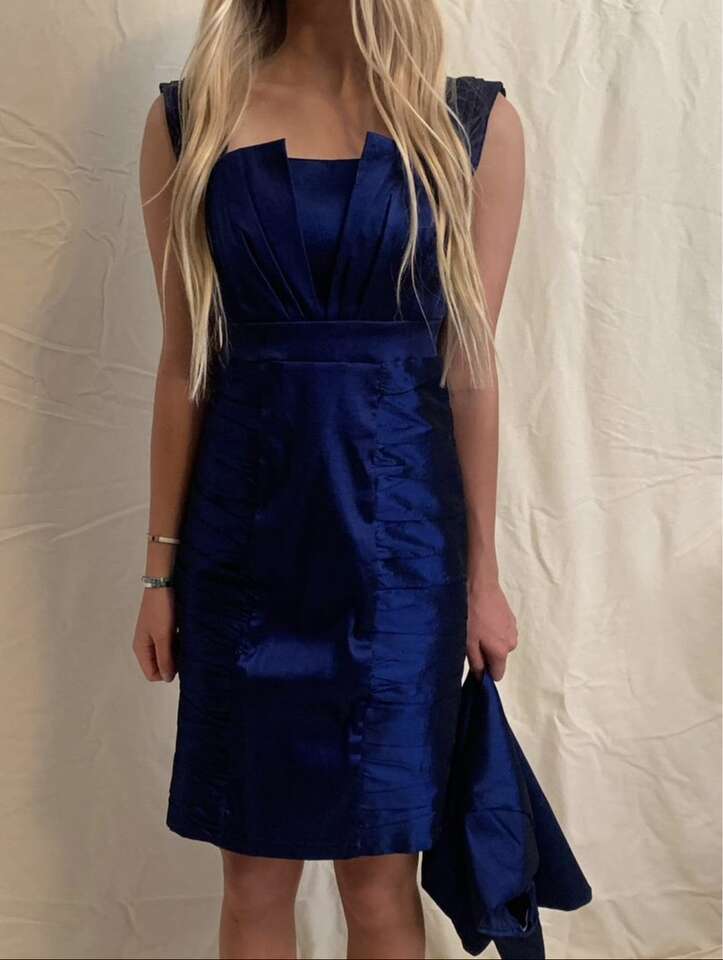Blue Dance Dress with Jacket
