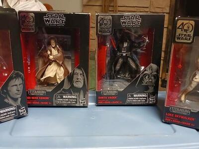 Star Wars Black Series 40th Anniversary Figures