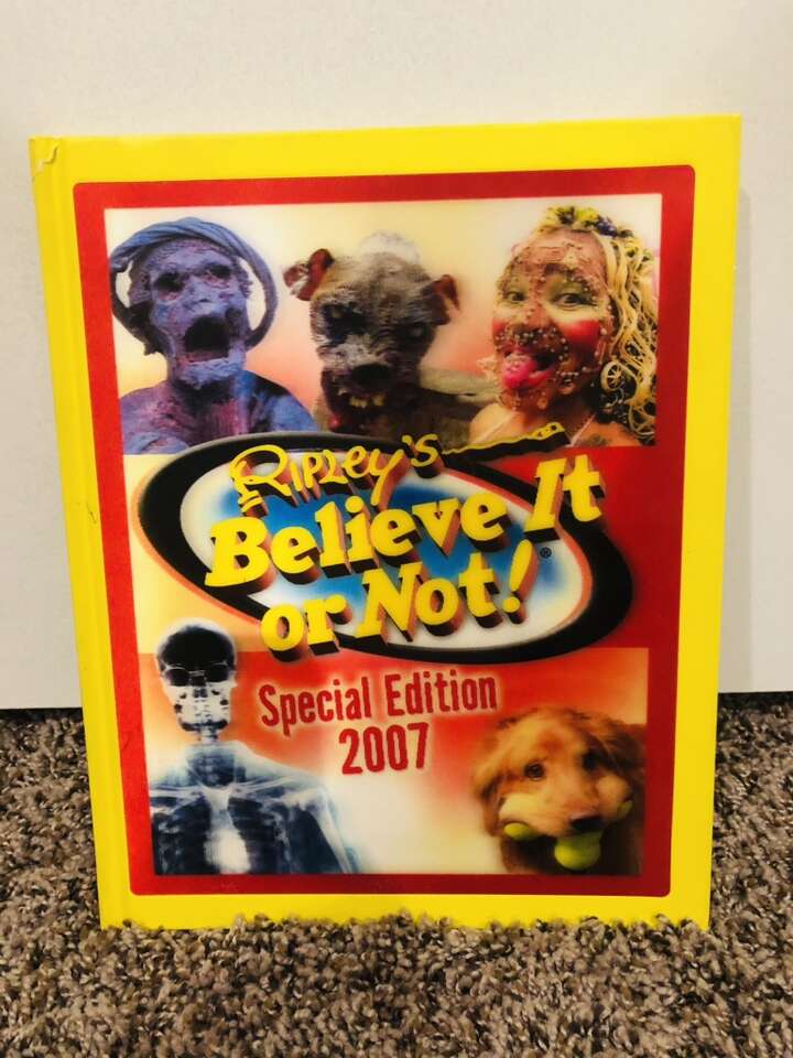 Ripleys Believe It Or Not! 2007 Book