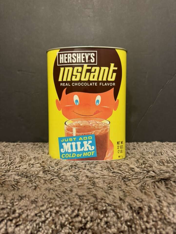 Hershey’s Instant Chocolate Drink Mix 1970’s
