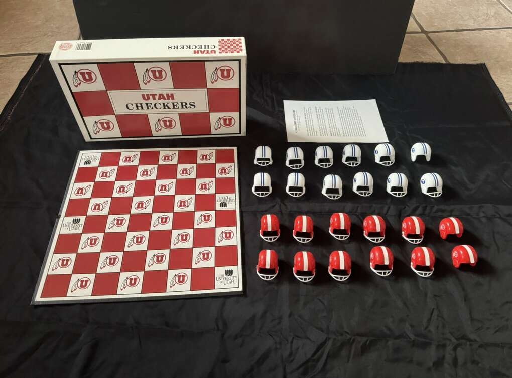 Checkers Game UTAH VS BYU