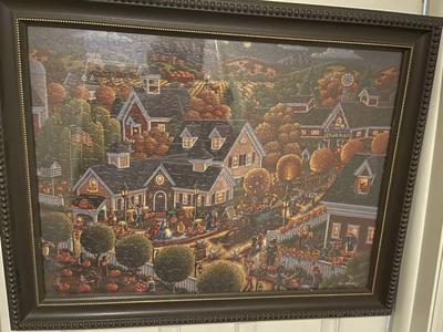 Halloween Framed Puzzle