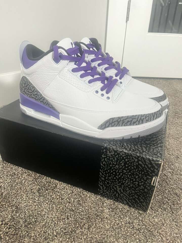 Air Jordan 3 Retro Dark Iris Men’s Size 11 NEW
