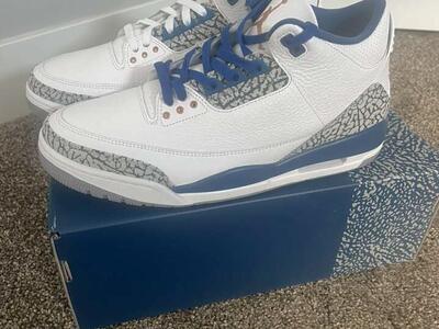 Air Jordan 3 Retro Wizards Men’s Size 11 -New-