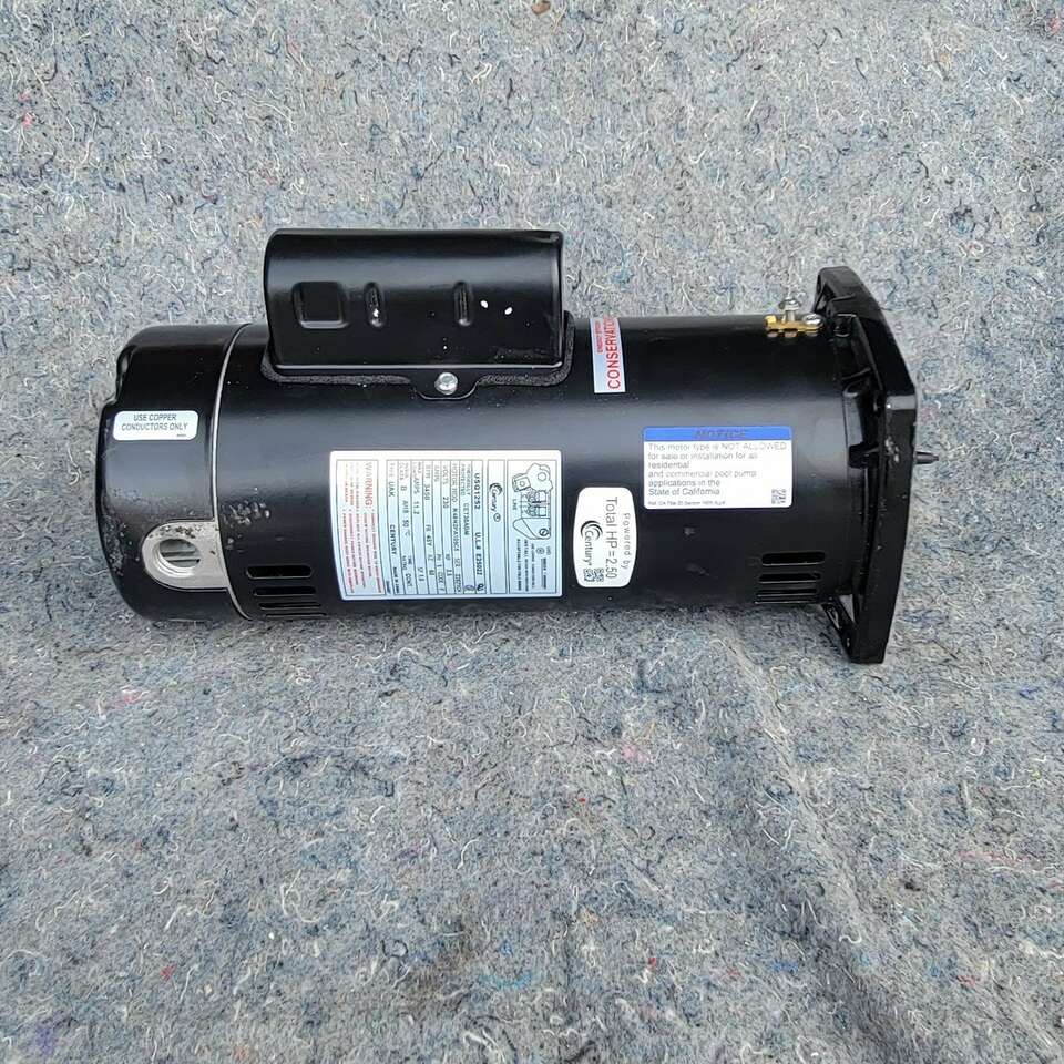 Century Square Flange 2.5 HP Pool & Spa Filter Mot