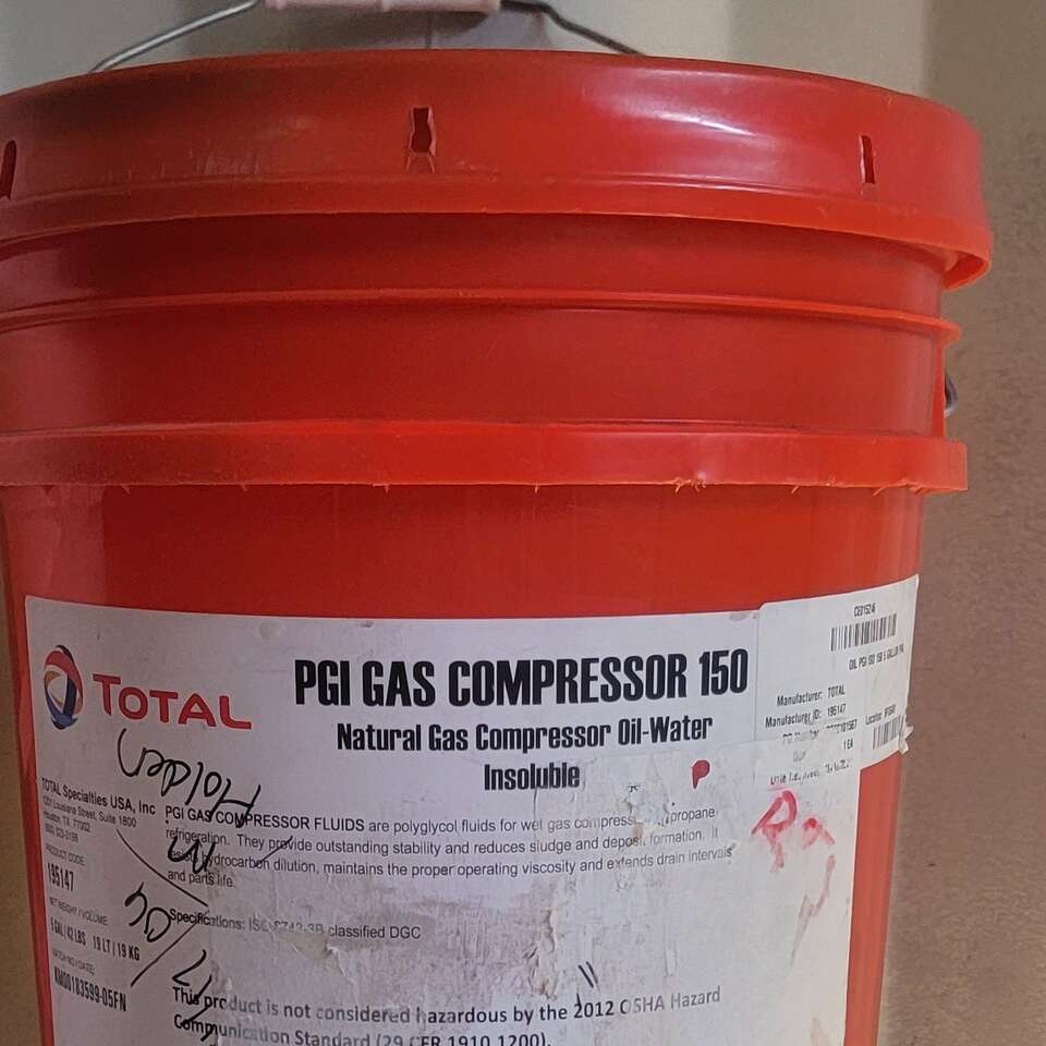 5 Gal Total PGI gas compressor fluid.