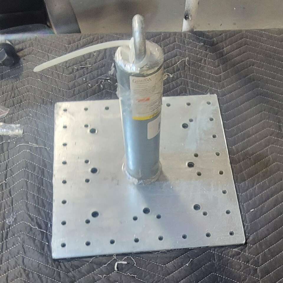 Guardian Fall Protection Roof Anchor 12" New