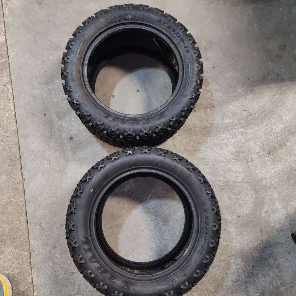 Set Arisun AT23x10-14 X-Trail Golf Cart Tire
