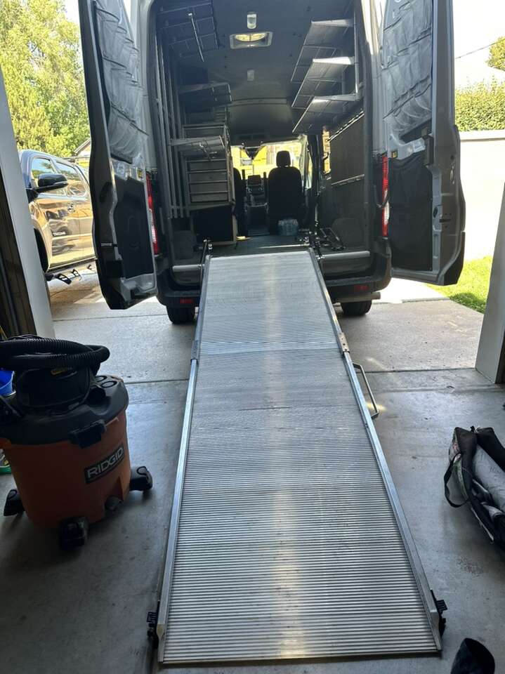 Cargo Van Ramp Link Mfg Folding Ramp Aluminum