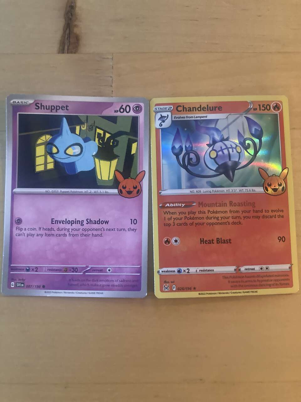 Pokémon cards