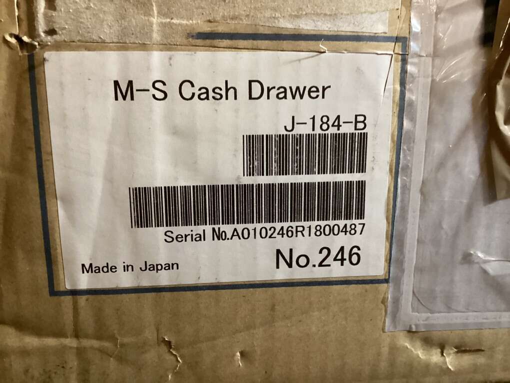 M-S Cash Drawer J-184-B