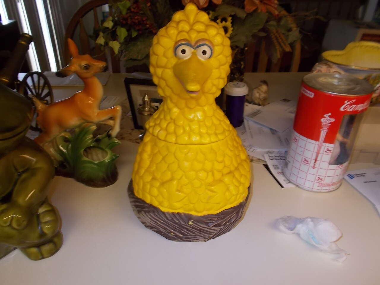 Vintage 1970's BIG BIRD Cookie Jar