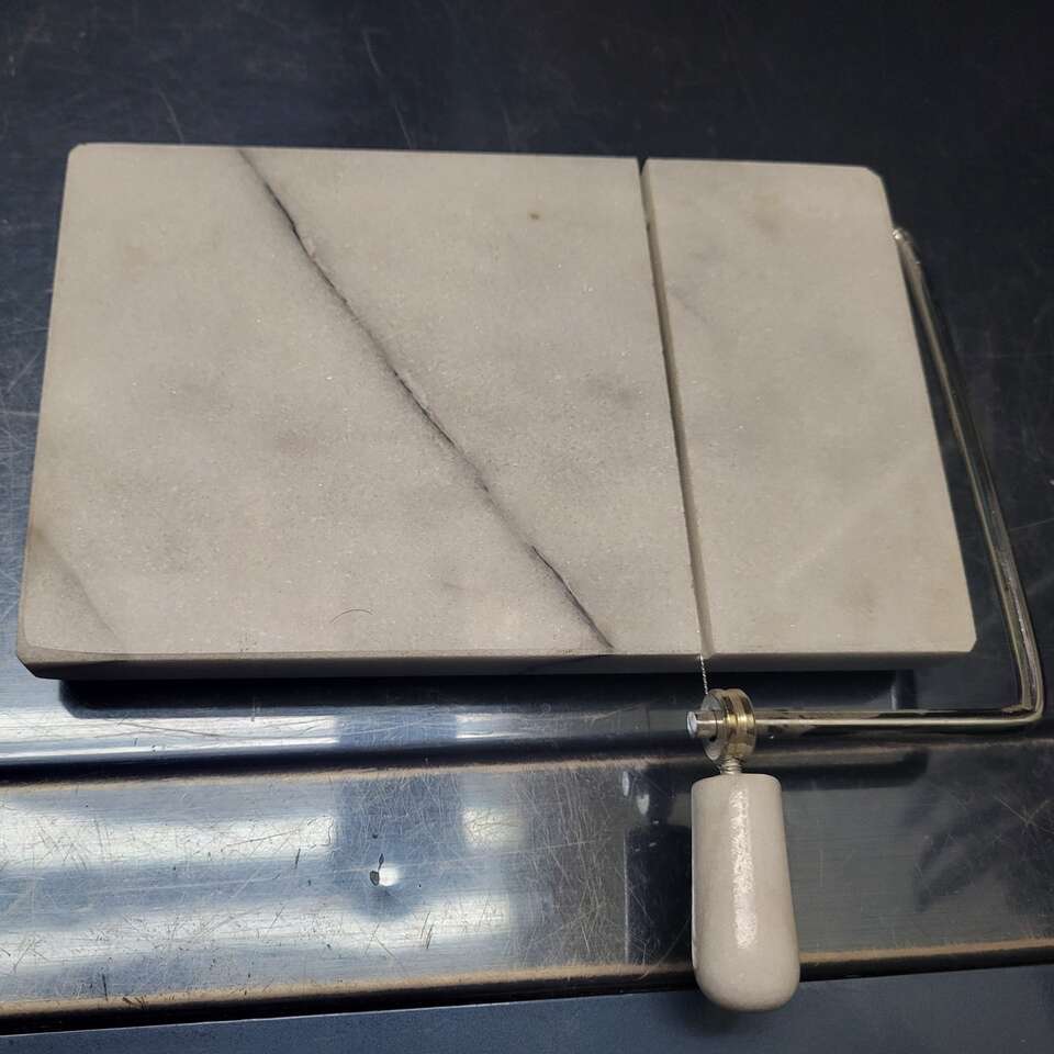 White Marble Cheese Cutting Board