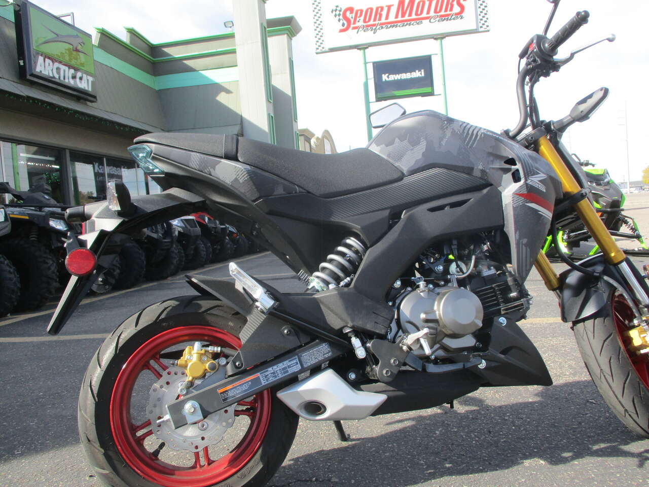 Like new 2024 BR125 Z125 under 500 miles on machine not Grom
