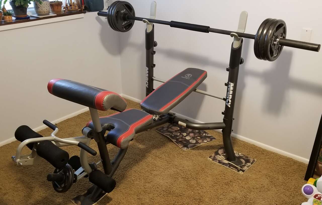 Gold's gym discount xr5 weight bench