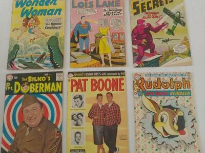 Wonder Woman, TV Screens Cartoons, Superman, etc.