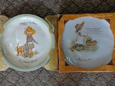 Holly Hobby vintage collector's plates