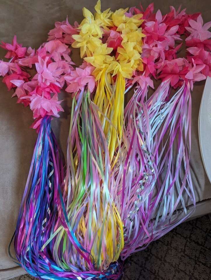 Dancing Skirts, Fairy wings, wands