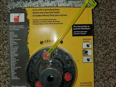 New Pivotrim trimmer head universal