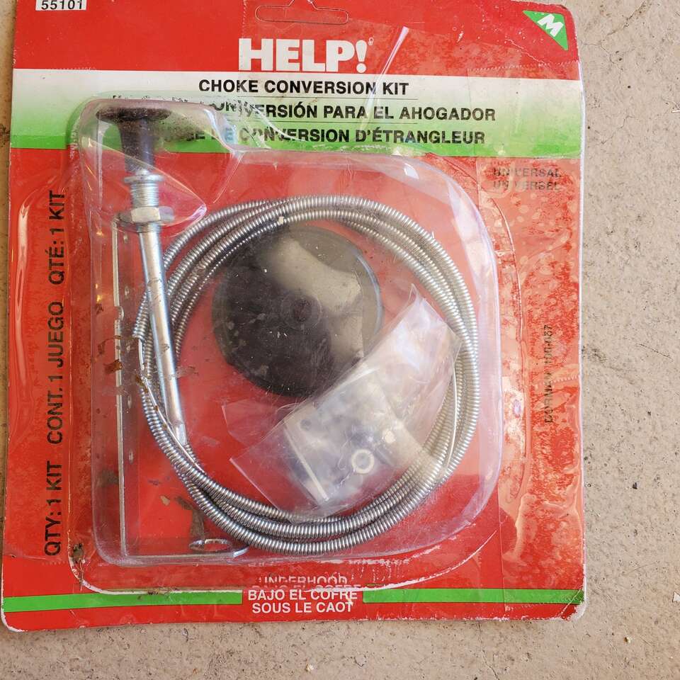 New Choke conversion kit