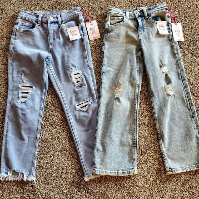 New Justice Pants/Jeans girls clothes sz 7 and 10