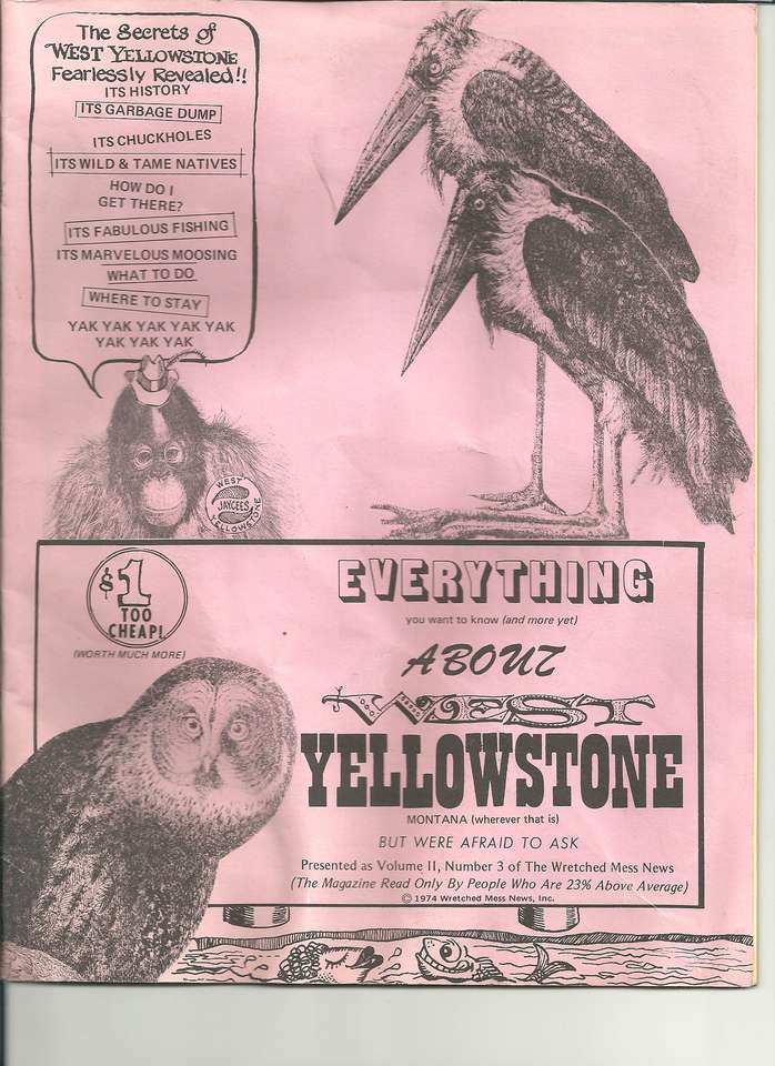 west yellowstone magazine