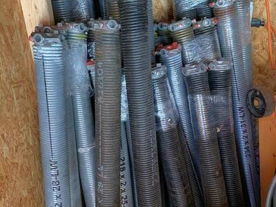 garage door torsion springs $75.00 PER SPRING