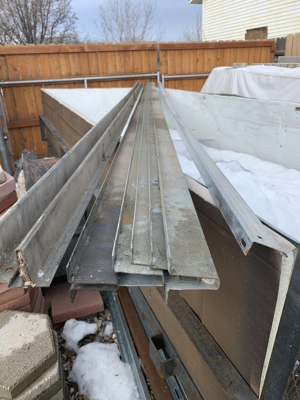 16' and 18' garage door struts