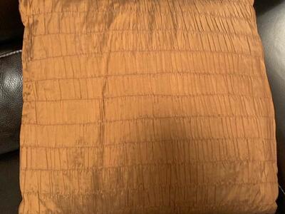 *BRAND NEW!* Copper Throw Pillow