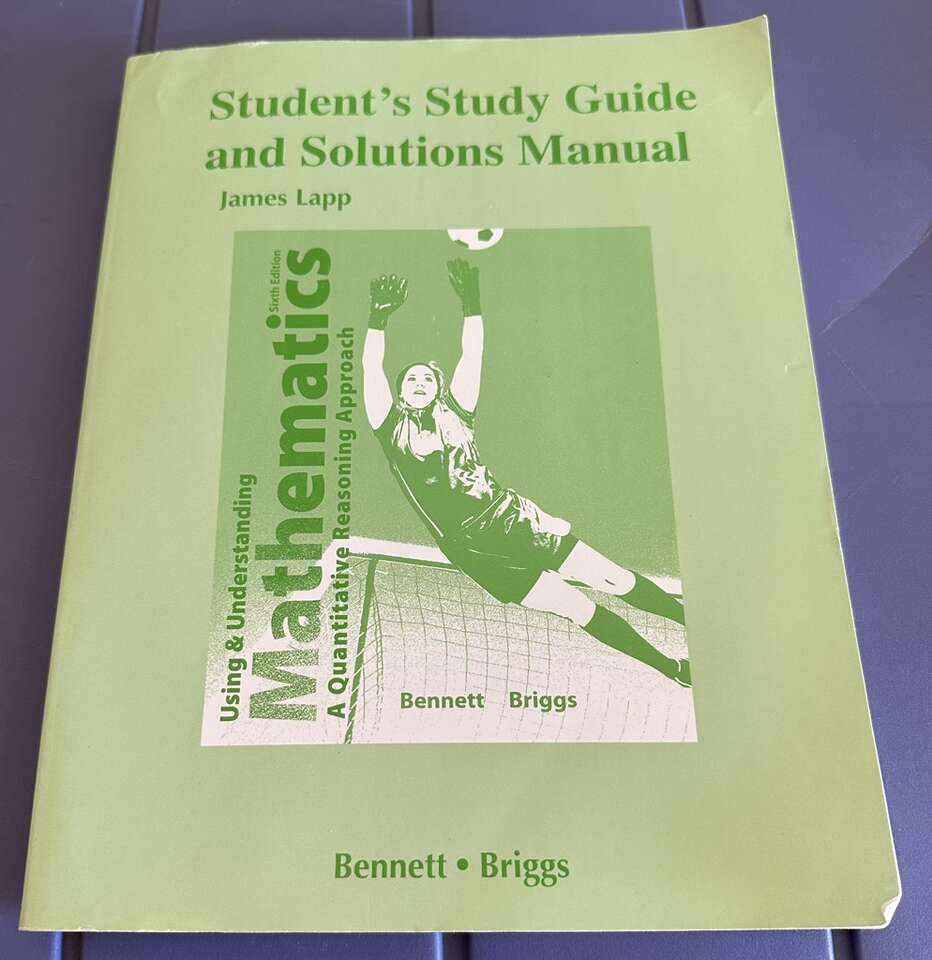 PearsonStudent’s Study Guide Manual Mathematics