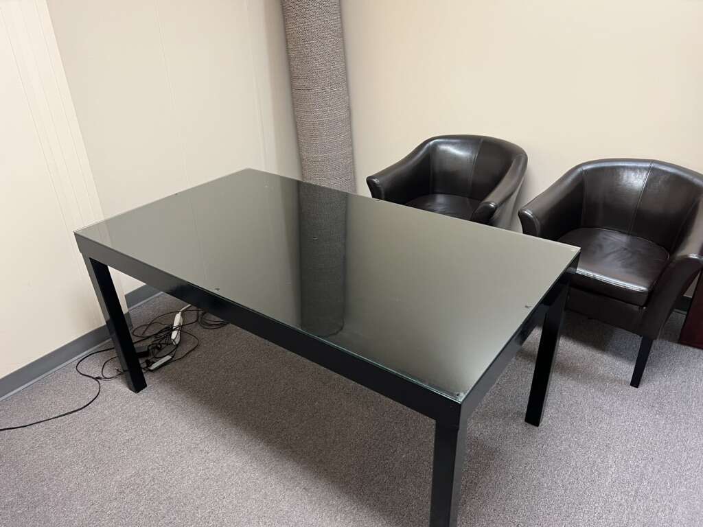Table or Desk With Removable Glass Top FREE