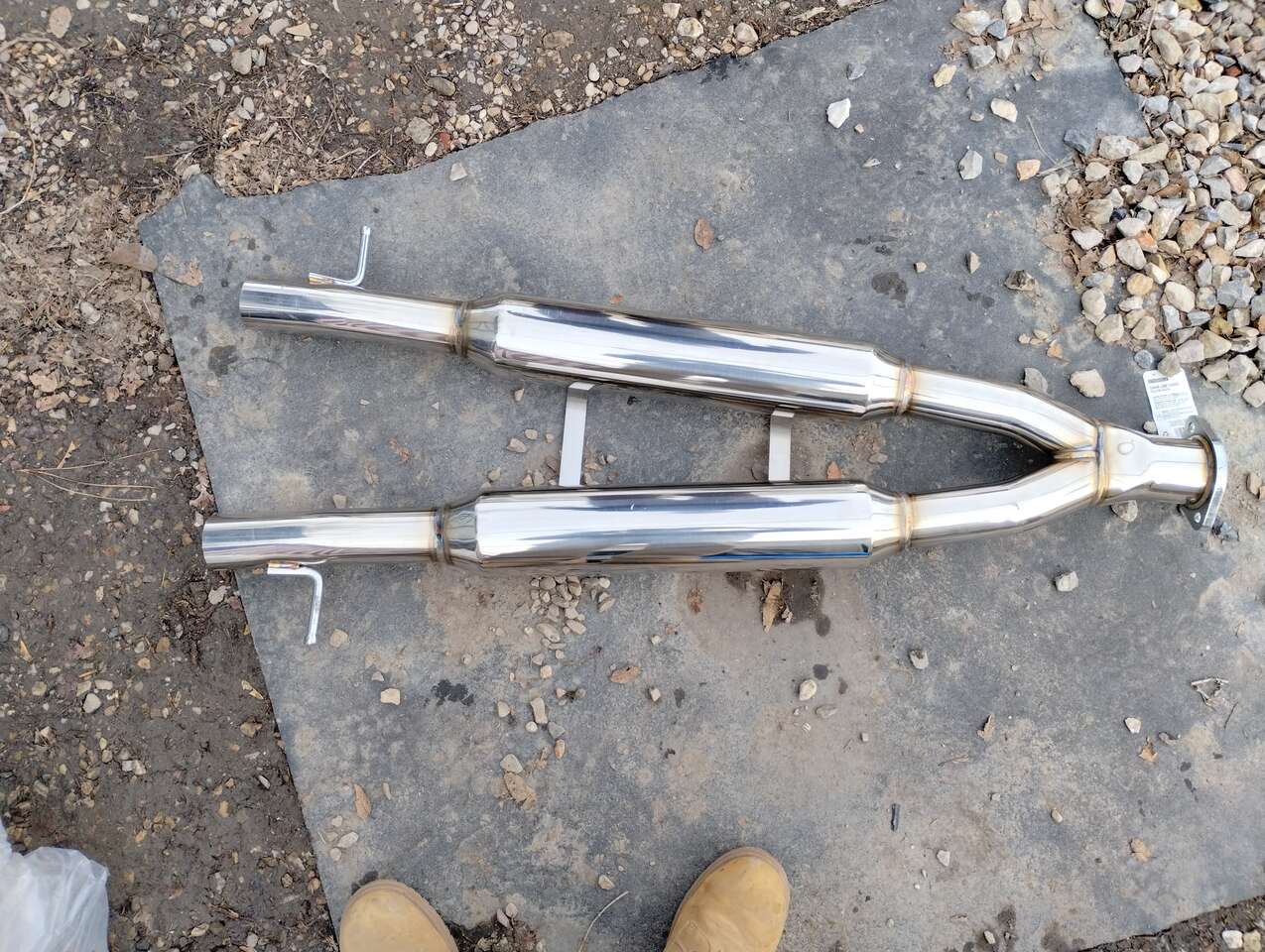 OUCHI STIANLESS STEEL PERFORMANCE SYSTEM CAT BACK  INFINITI G37 3 L