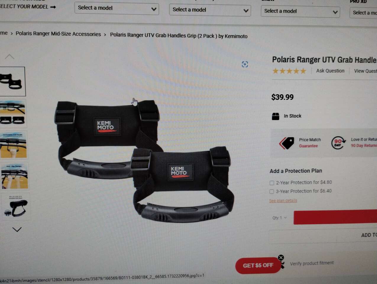 utv grabs and drink holders