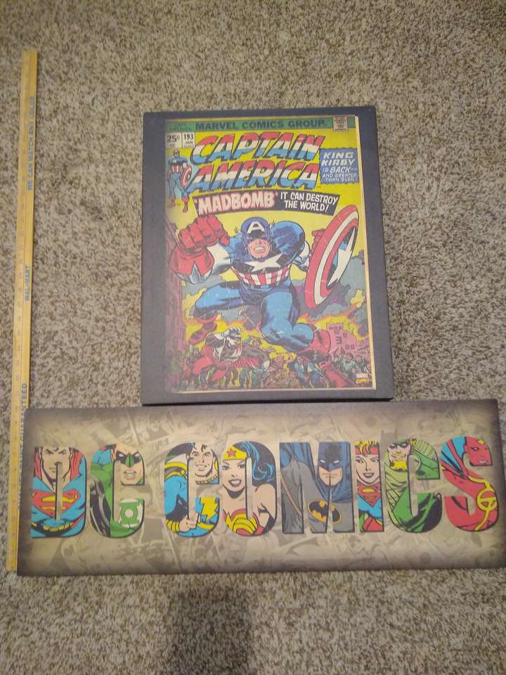 Marvel/ DC Comics canvas pictures