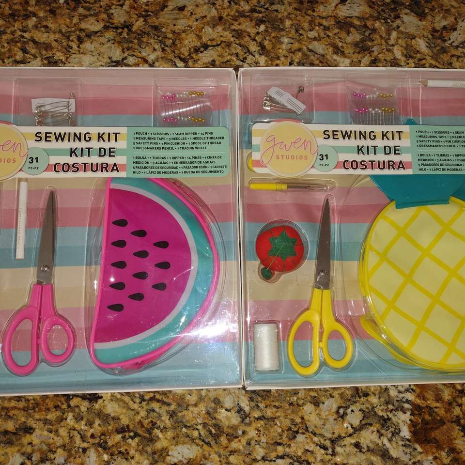 * Brand New! TWO Gwen Studios 31 piece sewing kits