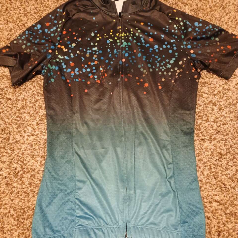 *New super cute XS women's cycling jersey